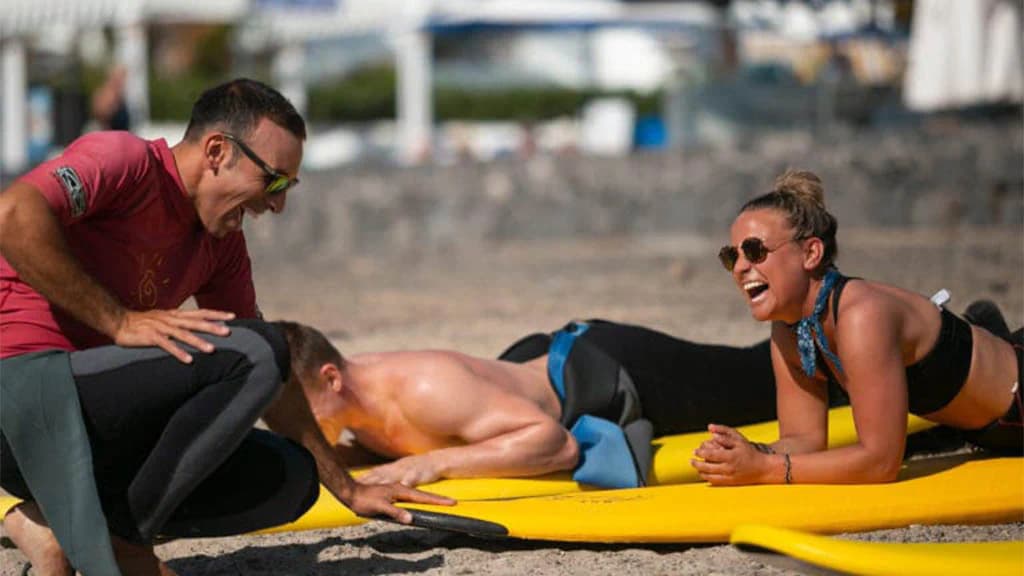 Surfen auf Teneriffa - Fitnessurlaub Kanaren - Fitnessreisen für Reiseathleten