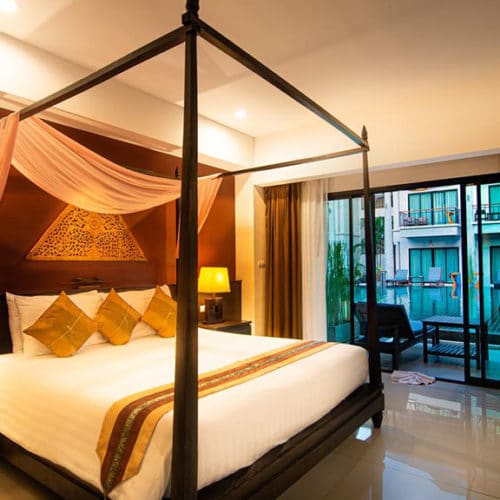 Navatara Phuket Resort Deluxe Zimmer mit Poolzugang 2- Fitnessreisen für Reiseathleten