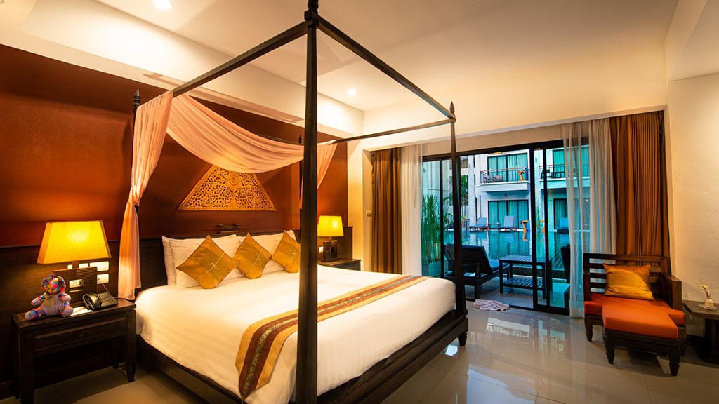 Navatara Phuket Resort Deluxe Zimmer mit Poolzugang 2- Fitnessreisen für Reiseathleten