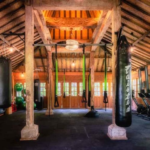 Fitness Studio - Komune Resort & Beach Club auf Bali - Fitnessurlaub auf Bali für Reiseathleten