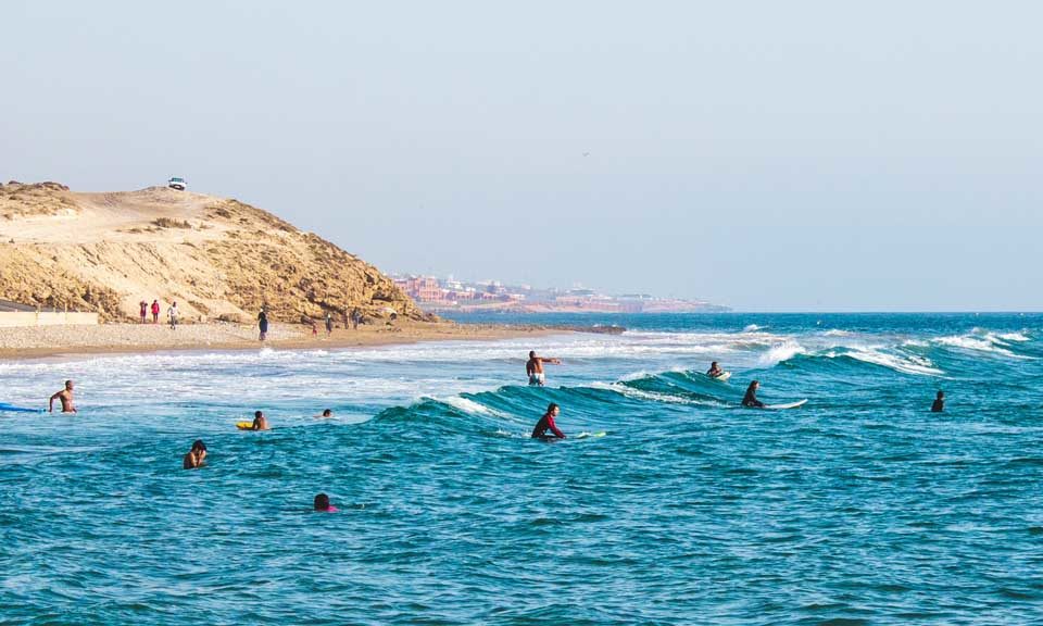 Morocco Surfing - Paradis Plage Surf Yoga &amp; Spa Resort - Fitness vacation with Travelling Athletes