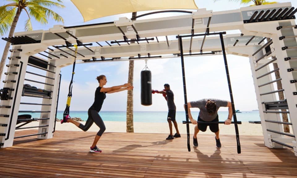 Reisethleten Beachworkout - Kosten Personal Trainer - Fitnessurlaub für Reiseathleten