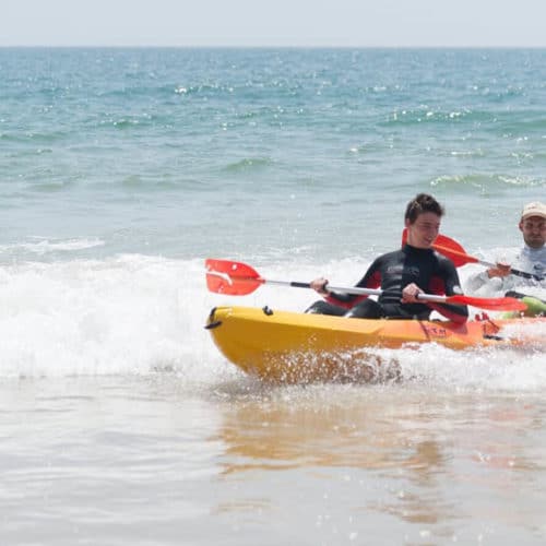 Kayaking - Paradis Plage Surf Yoga & Spa Resort - Fitnessurlaub mit Reiseathleten - Marokko Plage