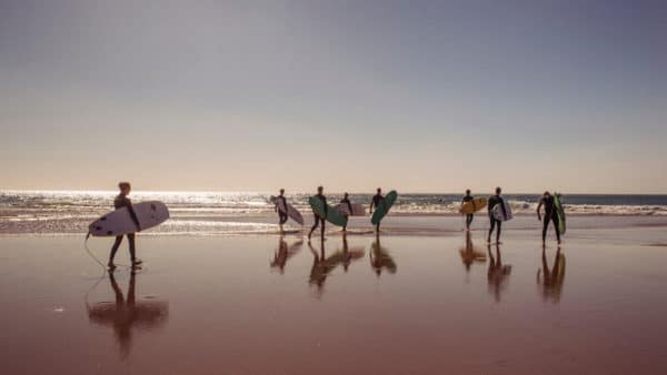 Surfen - Paradis Plage Surf Yoga & Spa Resort - Fitnessurlaub mit Reiseathleten - Marokko Plage