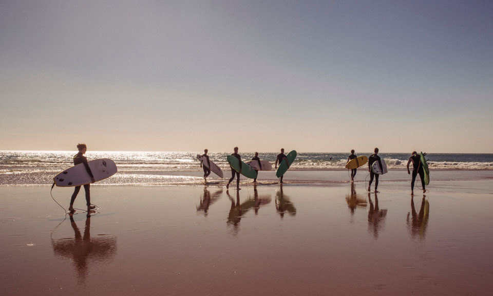 Surfen - Paradis Plage Surf Yoga & Spa Resort - Fitnessurlaub mit Reiseathleten - Marokko Plage