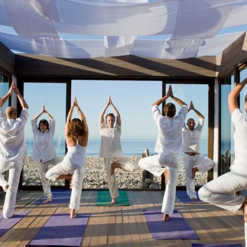 Yoga - Paradis Plage Surf Yoga & Spa Resort - Fitnessurlaub mit Reiseathleten - Marokko Plage