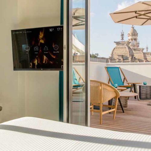 Hotel Motel One Barcelona-Ciutadella - Zimmer - Fitnessurlaub Barcelona - Fitnessurlaub für Reiseathleten