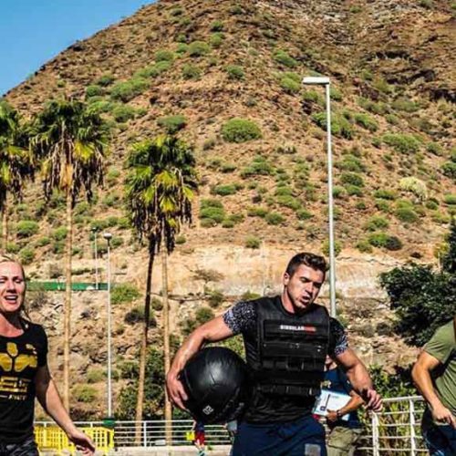 Outdoor WOD im CrossFit Riders - Fitness Reise Gran Canaria - Fitnessurlaub für Reiseathleten