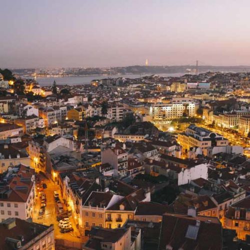 Lissabon bei Nacht - XXI CrossFit Urlaub Lissabon, Portugal - Fitnessurlaub für Reiseathleten