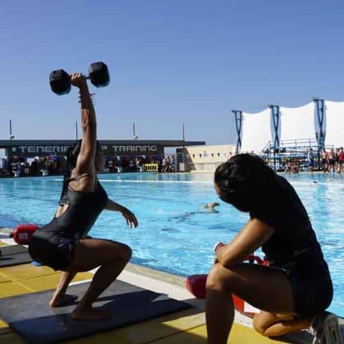 Pool WOD - Tenerife Top Training (T3) - CrossFit Survive - Fitnessurlaub Teneriffa - Fitnessurlaub für Reiseathleten