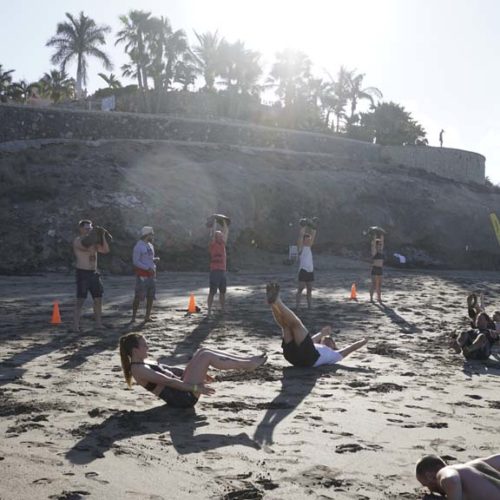 Beach WOD - Tenerife Top Training (T3) - CrossFit Survive - Fitnessurlaub Teneriffa - Fitnessurlaub für Reiseathleten