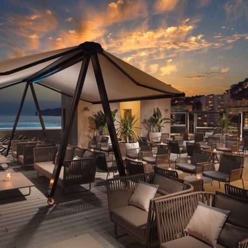 Fitnessurlaub Mallorca - Fitness Holiday Mallorca - H10 Casa del Mar - Lounge & Dachterrasse - Fitness Urlaub - Fitnessreisen mit Reiseathleten