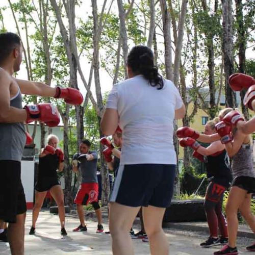Boxercise - Fitnessurlaub im Titan Fitness Camp in Chalong, Phuket - Fitnessurlaub für Reiseathleten - Fitnessurlaub Thailand