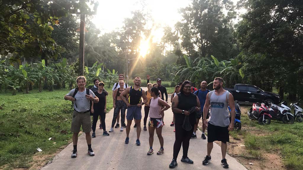 Jungle Hike - Workout im Fitness Camp von Koh Fit - Fitnessurlaub Koh Samui - Thailand - Fitnessreisen für Reiseathleten