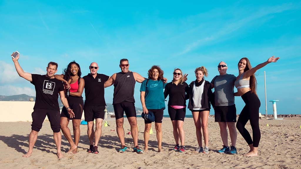 Fitnesskurse am Strand & in der Villa- Barcelona Bootcamp - Fitnessurlaub für Reiseathleten in Barcelona, Spanien