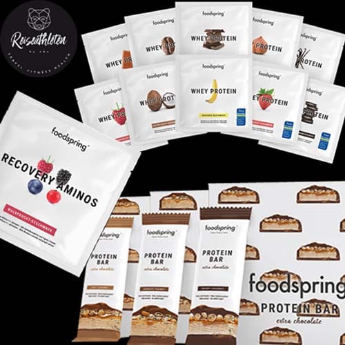 Foodspring Paket - Fitnesspaket für Reisen - Reiseathleten