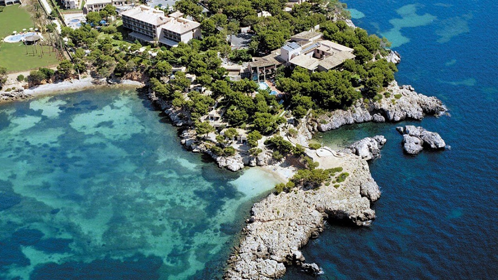 Fitnessurlaub auf Mallorca - Fitnessreisen für Reiseathleten - H 10 Punta Negra Bucht von oben