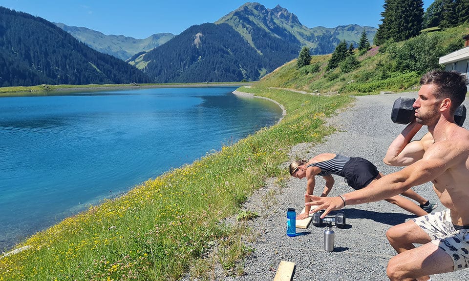 vacaciones fitness  vacaciones fitness Grand Pension Franziska Saalbach - Entrenamiento al aire libre - Entrenamiento de montaña - Vacaciones activas Saalbach - Austria - Vacaciones Fitness Austria - para Reiseathleten