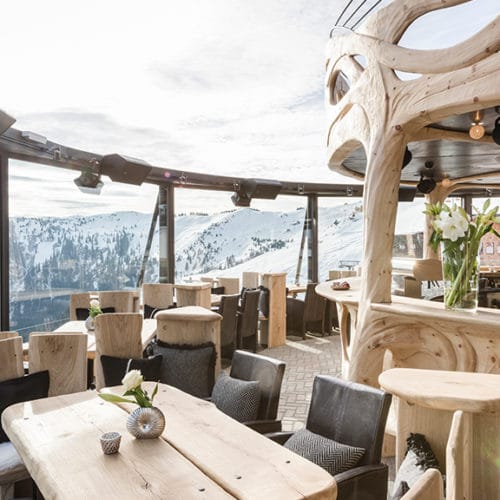 Panorama Bar Hotel mama thresl Leogang - Fitnessurlaub in Österreich - Fitnessreisen für Reiseathleten