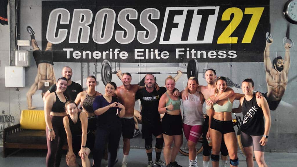 Reiseathleten im CrossFit 27 - Fitnessurlaub auf Teneriffa - Fitnessreise für Reiseathleten