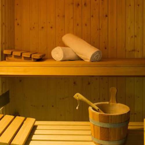 Sauna im Hotel Reethüüs in Kampen - Fitnessurlaub Sylt - Fitnessurlaub Deutschland - Fitnessreisen für Reiseathleten