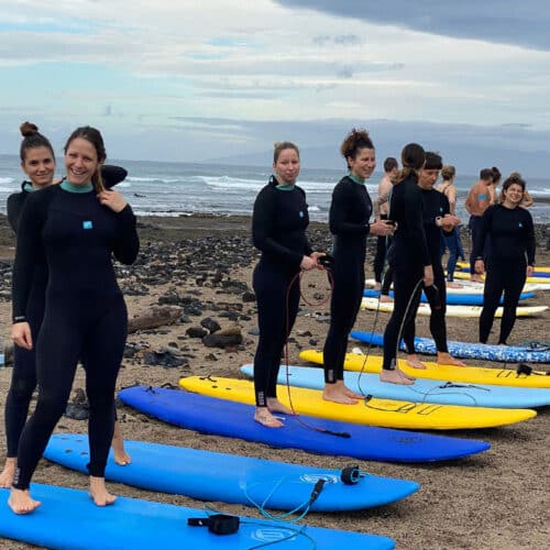 Surfen auf Teneriffa - Reiseathleten Camp Teneriffa - Fitnessreise - Reiseathleten
