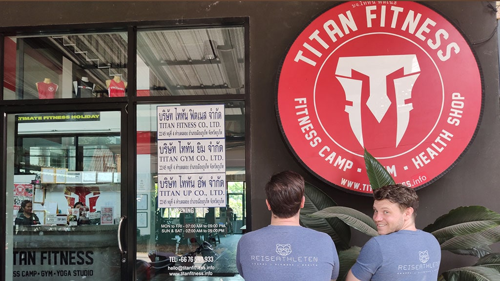 Gründer Titan Fitness Camp & Gründer Reiseathleten - Titan Fitness Camp - Fitnessurlaub in Phuket, Thailand - Fitnessreisen für Reiseathleten