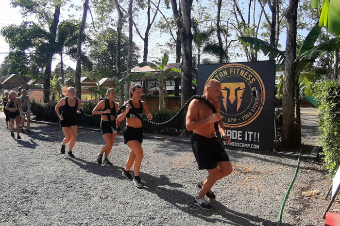 Fitness program at Titan Fitness Camp in Phuket - Complete package - Fitness vacations in Thailand