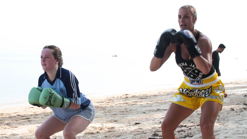 Beach Muay Thai Training - Fitnessreise Koh Samui - FitKoh - Fitnessurlaub Thailand für Reiseathleten (3)