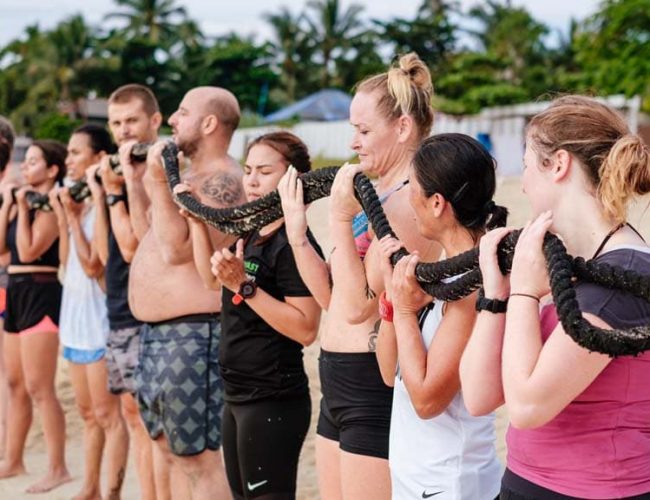 Beach Workout at Koh Fit Fitness Camp - Fitness Vacation Koh Samui - Thailand - Fitness Travel for Travelling Athletes