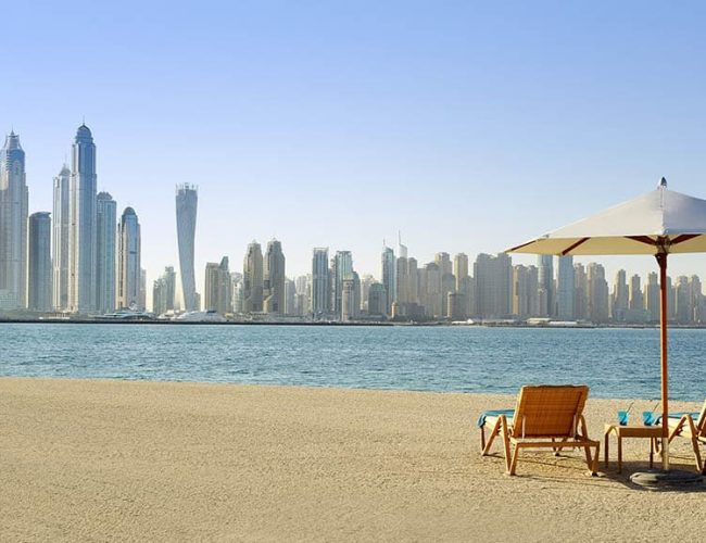 Fairmont The Palm_Dubai with Travelling Athletes views - Fitness Holiday Dubai - Fitness Holiday Dubai