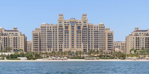 Fairmont The Palm_Dubai mit Reiseathleten_Exterior - Beach - Horizonatl - Fitnessurlaub Dubai - Fitness Holiday Dubai