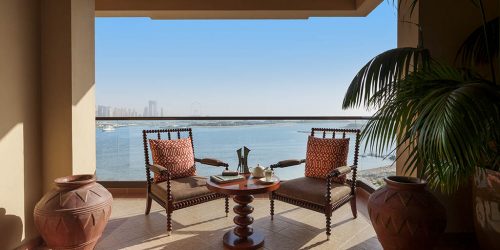 Fairmont The Palm_Dubai mit Reiseathleten_Fairmont Gold Terrace - Fitnessurlaub Dubai - Fitness Holiday Dubai