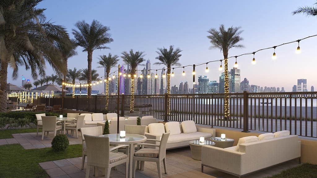 Fairmont The Palm_Dubai mit Reiseathleten_Seagrill Terrace - Fitnessurlaub Dubai - Fitness Holiday Dubai