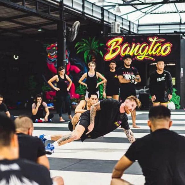 Fitnessreise Thailand - Fitnessurlaub Phuket - Fitnessreisen für Reiseathleten - Bangtao Fitness Camp_Frank Hickman Wrestling Class