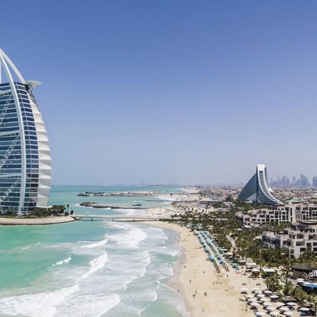 Jumeirah Beach Hotel & Burj Al Arab - Luxus Bootcamp Dubai - Fitnessreisen für Reiseathleten