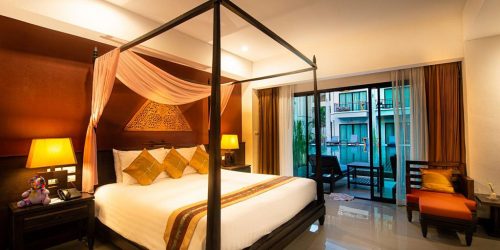 Navatara Phuket Resort Deluxe Zimmer mit Poolzugang 2- Fitnessreisen für Reiseathleten