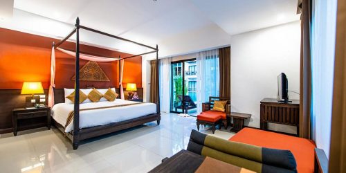 Navatara Phuket Resort Deluxe Room with pool access - Fitness travel for Travelling Athletes