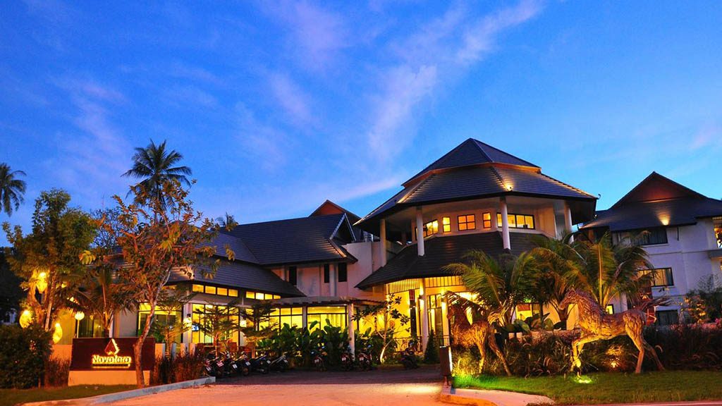 Navatara Phuket Resort - Entrance - Fitness vacation with Travelling Athletes in Phuket