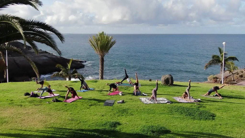 Steve-Coster-Fitness-holiday-at-Costa-Adeje-Travelling Athletes-Sunset-Yoga-Fitness-Vacation-Tenerife