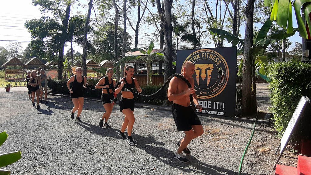 vacaciones fitness  vacaciones fitness Workout - Curso de Fitness - Titan Fitness Camp Phuket Tailandia - Phuket - en Tailandia para Reiseathleten