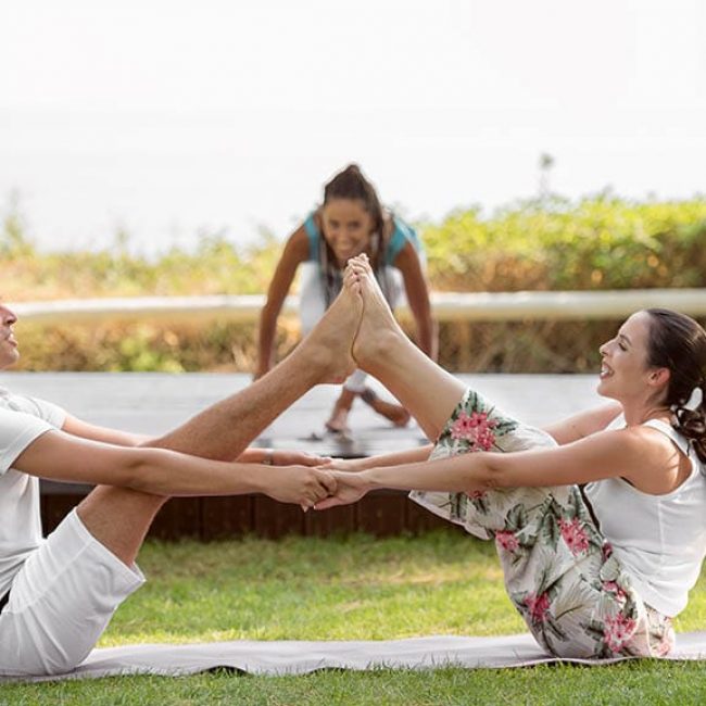 Yoga - Pine Cliffs - Fitnessurlaub Algarve - Portugal - Fitnessreisen für Reiseathleten