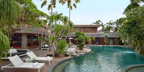 Purana Resort in Ubud - Pool Bereich - Fitnessurlaub Bali - Fitnessurlaub für Reiseathleten