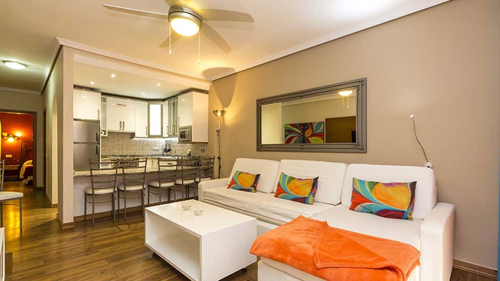 Regency Torviscas Apartments - Wohnbereich - Fitness Urlaub auf Teneriffa - Fitnessurlaub mit Reiseathleten